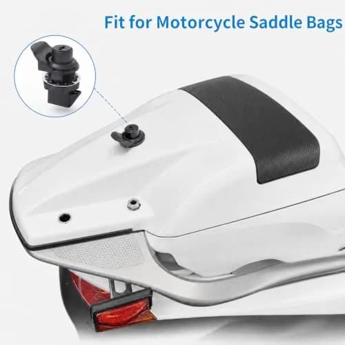 HOWDIA 2Pcs Push Button Lock Glove Box Latch Replacement | Corrosion-Resistant, Easy Install, Versatile for Marine & Vehicle Use thumbnail 9