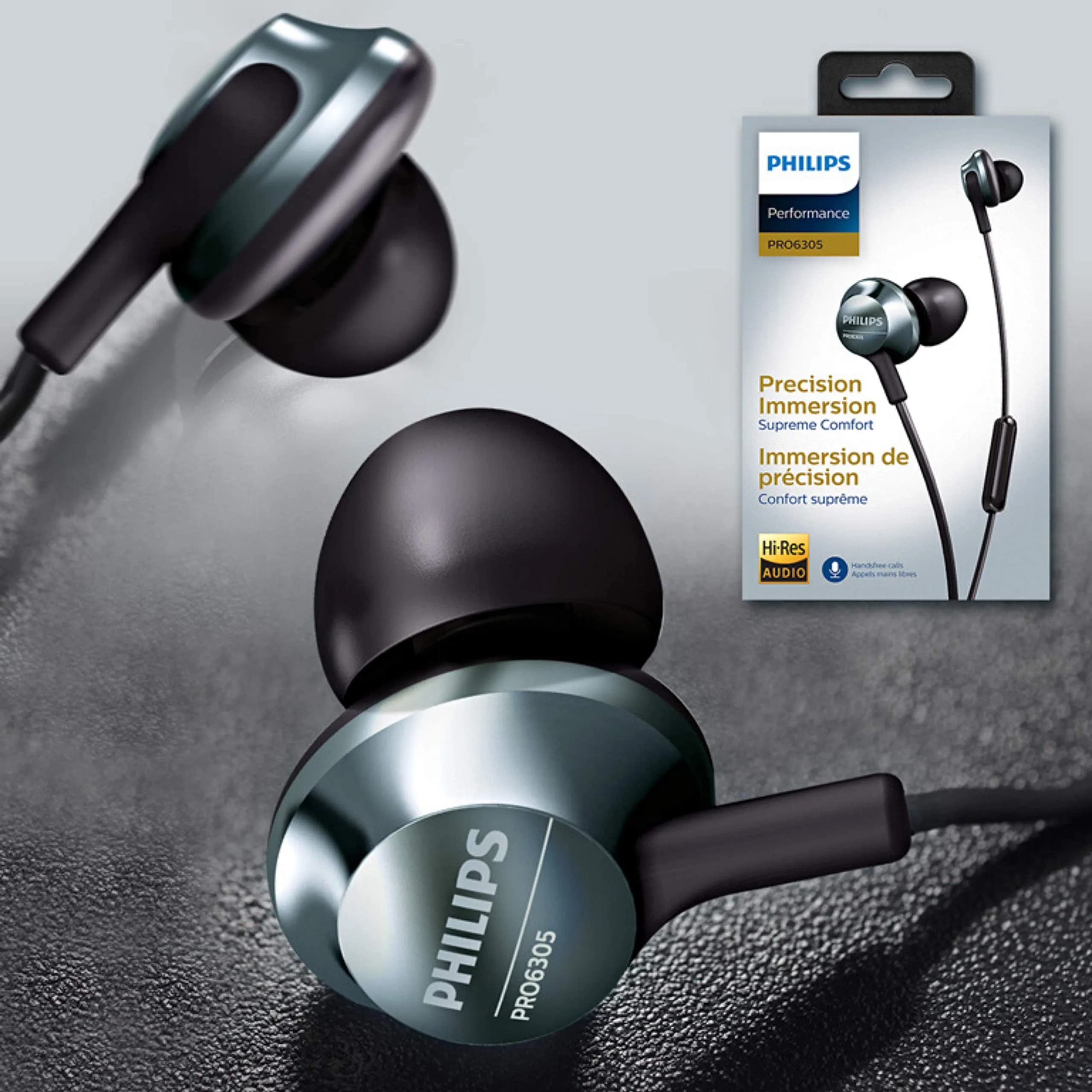 Philips Wired Earbuds with Microphone | Hi-Res Audio, Comfortable Fit, Clear Sound - view 5