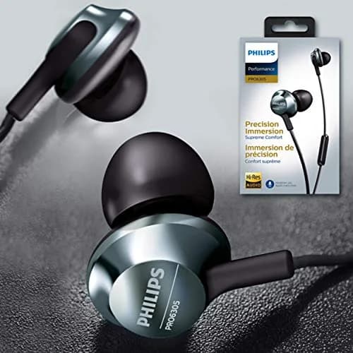 Philips Wired Earbuds with Microphone | Hi-Res Audio, Comfortable Fit, Clear Sound thumbnail 5