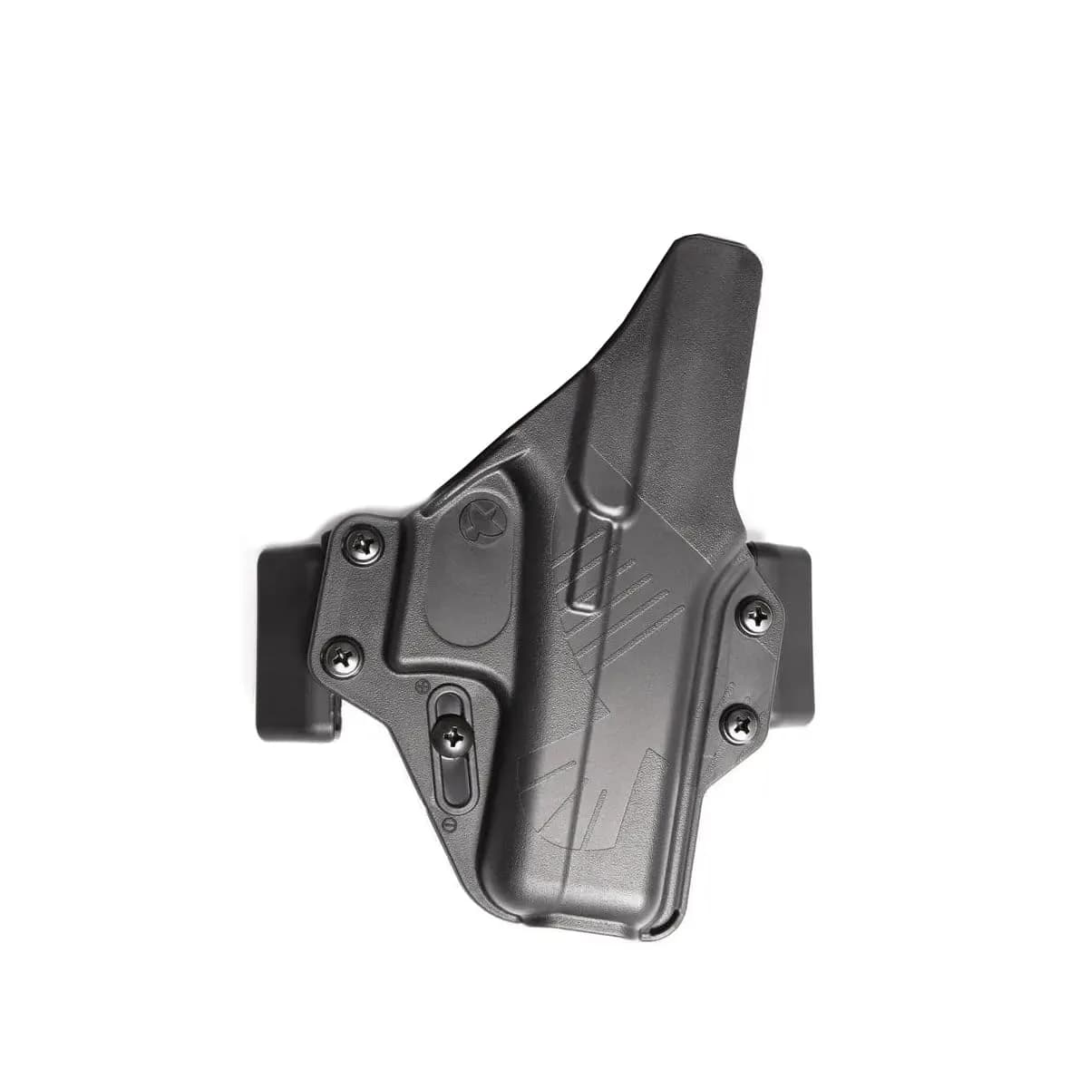 Raven Concealment Systems Perun Gun Holster Compatible with Sig Sauer P320C, X Carry, and M18 | Open Carry OWB Strongside | Black Finish - main product image