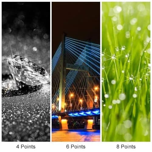 Sedremm 49mm Star Filter Set | 4/6/8/12 Points Night Photography Effect with Centre Pinch Cap thumbnail 4