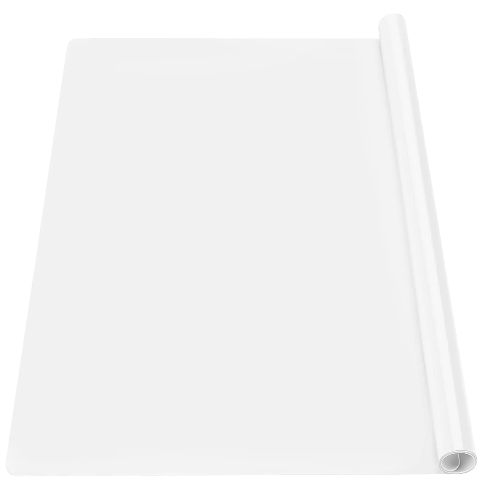 Gartful Extra Large Transparent Silicone Mat 64x45cm (25.2x17.7 inches) | Protects Surfaces from Crafts, Heat & Spills
