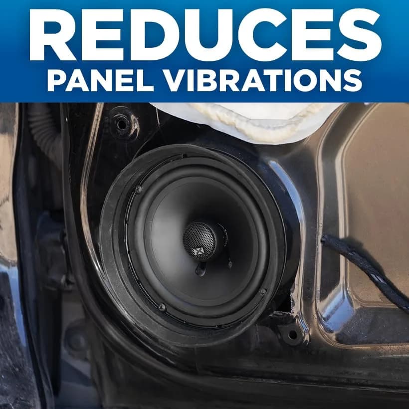 NVX XBAF8 2 Piece Universal 8” Silicone Rubber Speaker Baffles with Self Adhesive Foam Base Pad | Waterproof, Silicone, Easy Fit thumbnail 6
