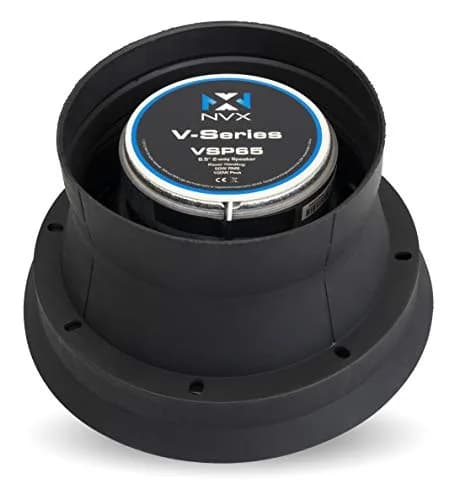 NVX XBAF525 2 Piece Silicone Rubber Speaker Baffles | Waterproof, Universal Fit, Easy Install thumbnail 9