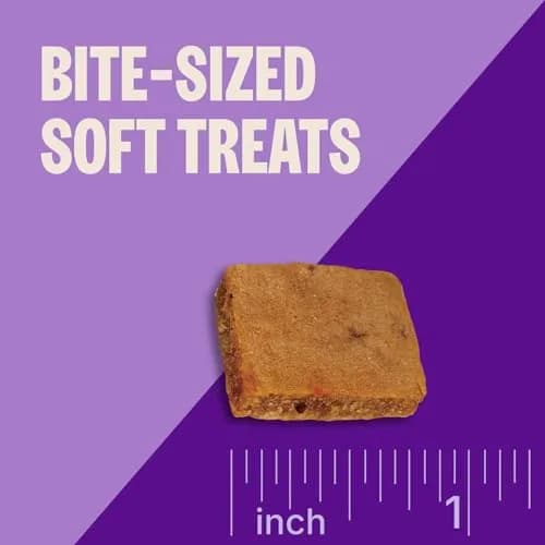 Wellness Soft Puppy Bites Dog Training Treats Lamb & Salmon Recipe 227 g (8 oz) | Grain-Free DHA for Brain Development thumbnail 5