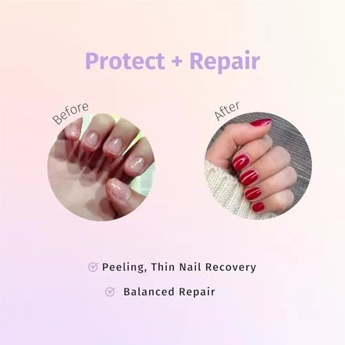 Duri Rejuvacote 2 Balanced Repair Nail Growth Base and Top Coat, 0.45 Fl Oz (Pack of 3) | Strengthens & Repairs Fragile Nails thumbnail 5