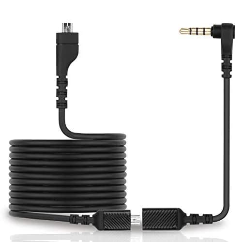 weishan 1.5m (5 ft) TPE Aux Cable with 3.5mm TRRS Adapter for SteelSeries Arctis 3/5/7 Pro, Pro + GameDac | Gold-Plated Plug for Clear Audio thumbnail 7