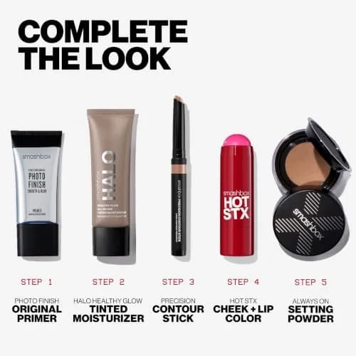 Smashbox Halo Healthy Glow Tinted Moisturizer SPF 25 Fair | 40ml (1.4 Fl Oz) | 24-Hour Hydration & Dewy Finish thumbnail 8
