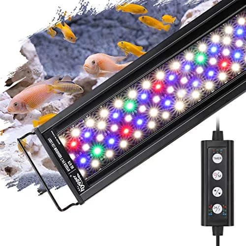 hygger Fish Aquarium LED Light, 14W 24/7 Sunrise-Daylight-Moonlight Mode, Adjustable Timer & Brightness, Extendable Bracket, 7 Colors for Planted Tank thumbnail 7
