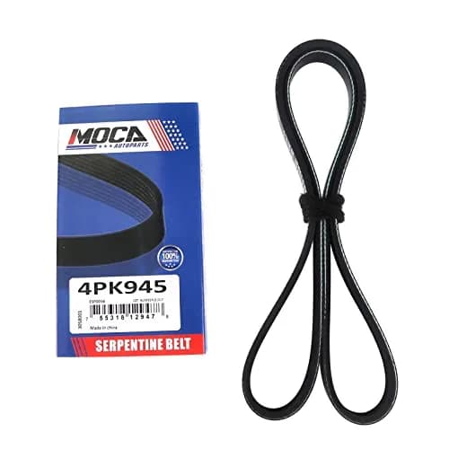 MOCA AUTOPARTS EPDM Serpentine Belt 4PK945 | Premium Replacement for Kia, Infiniti, Nissan, Acura thumbnail 1