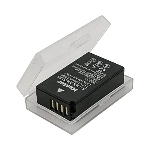 Kastar Dual USB Charger & 2x EN-EL20a Batteries for Nikon P950, P1000, A, 1 J1, 1 V3 Cameras | 7.4V 1200mAh Li-ion thumbnail 2