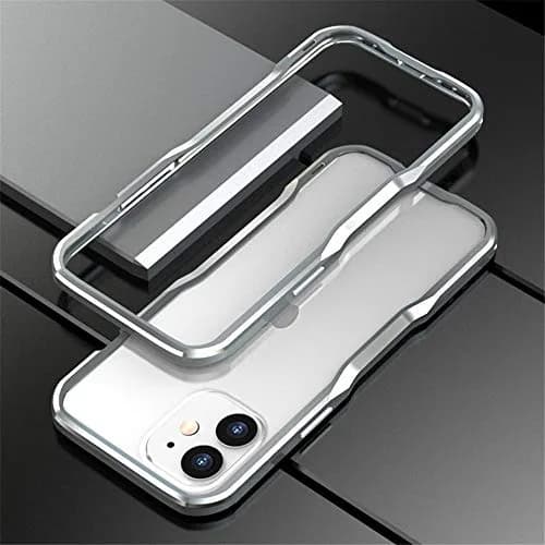 HENGHUI Aluminum Bumper Case for iPhone 12 & 12 Pro | Shock-Absorbent Metal Frame (6.1-inch) thumbnail 1