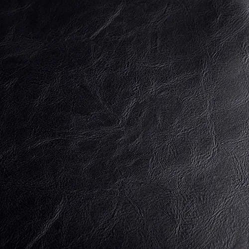 DAFUN Premium Faux Leather Upholstery Fabric 72"x54" (183cm x 137cm) | Waterproof Distressed Bark Black thumbnail 2