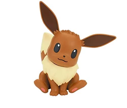 Bandai Pokémon Model Kit Eevee | Snap Together, No Glue, Colored Plastic (8.07 in x 5.8 in x 1.85 in) thumbnail 1