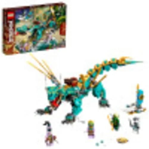 LEGO NINJAGO Jungle Dragon 71746 Building Kit; Ninja Playset with Posable Dragon, 506 Pieces | Imaginative Kids Toy for Ages 8+ thumbnail 1