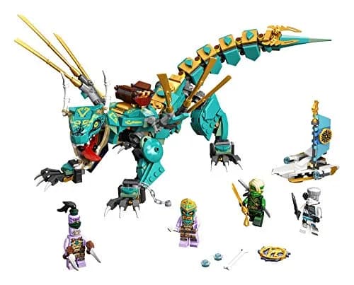 LEGO NINJAGO Jungle Dragon 71746 Building Kit; Ninja Playset with Posable Dragon, 506 Pieces | Imaginative Kids Toy for Ages 8+ thumbnail 2