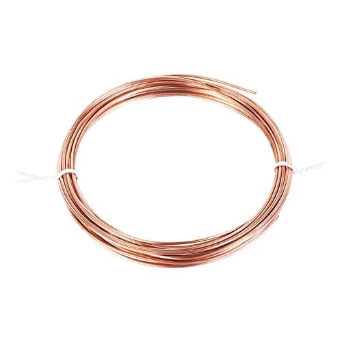 uxcell Refrigeration Tubing 1.6mm OD x 0.6mm ID x 19.5Ft Copper Coil | Heat Exchange Efficiency thumbnail 1