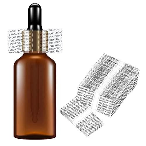 Morepack Shrink Bands for Bottles, 45x23mm Clear PVC Tamper Seals (200 Pcs) | Sealed for Your Protection thumbnail 1