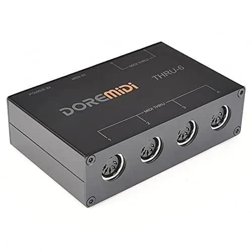 Camola MIDI Thru 6 Box USB MIDI Interface 1-in 6-out | High-speed MIDI Splitter for Studio & Live thumbnail 1