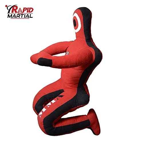 Rapid Martial BJJ Wrestling Dummy Punching Bag Submission MMA Brazilian Jiu Jitsu Judo Karate Throwing Boxing Dummy Dummies - UNFILLED 6 Ft - Sitting thumbnail 3