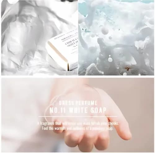 W.Dressroom No.11 White Soap & Living Clear Perfume 70ml | Refreshing Floral Scent for Fabrics & Air thumbnail 3