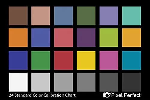 Pixel Perfect Camera Color Correction Card 5" x 7" (2-Pack) | Professional Photo & Video White Balance Tool thumbnail 1
