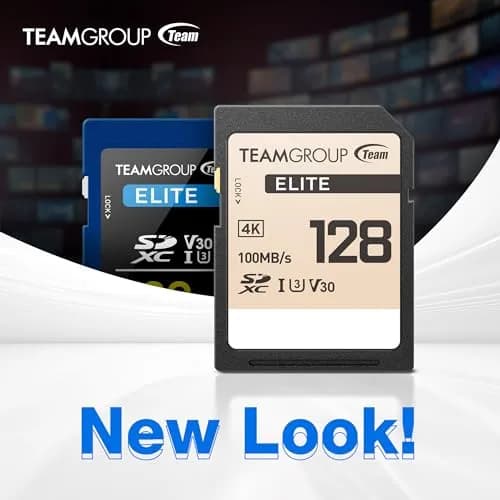 TEAMGROUP Elite 256GB SDXC Memory Card 256 GB (8.45 Fl Oz) | 4K UHD Video Recording thumbnail 2