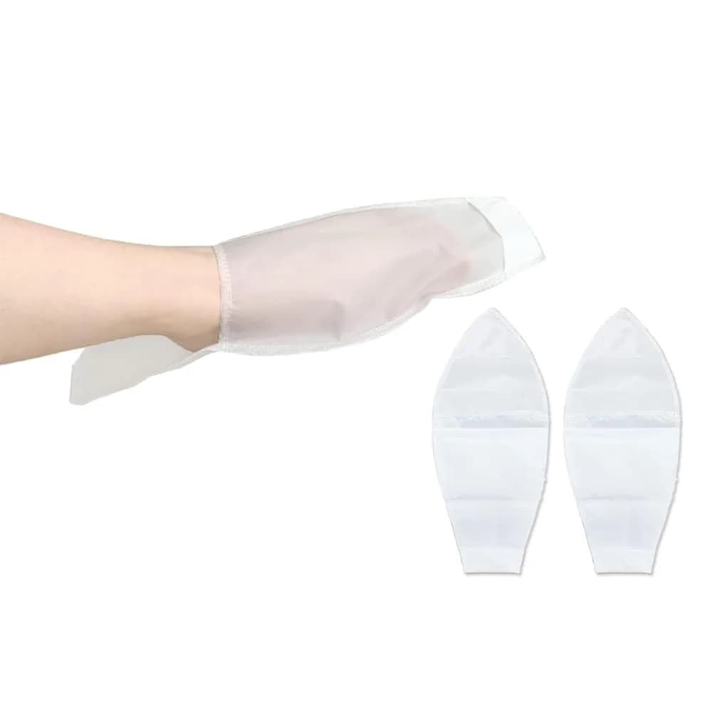 MUROCEA Open Toe Compression Sock Aid for Easy Slide | Slip Stocking Applicator for Elderly, Disabled, Pregnant, 5 Pairs — White