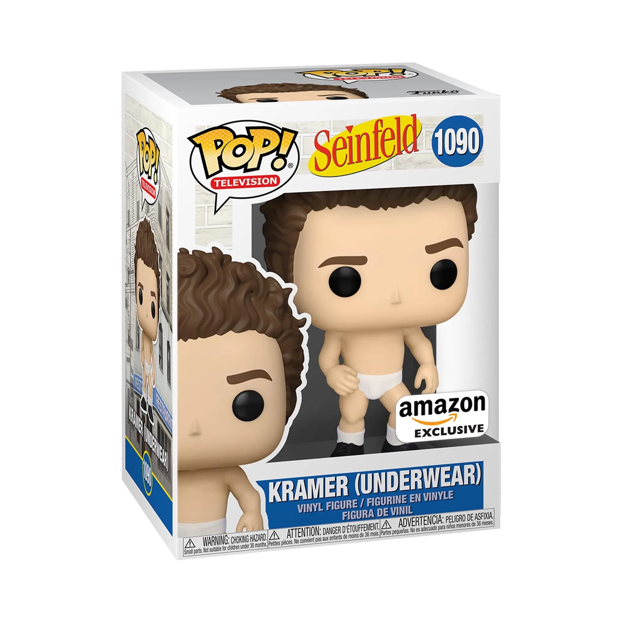 Funko POP! TV: Seinfeld - Kramer Collectible Figure 3.75 inches | Officially Licensed Pop! Vinyl — 4.75 inches