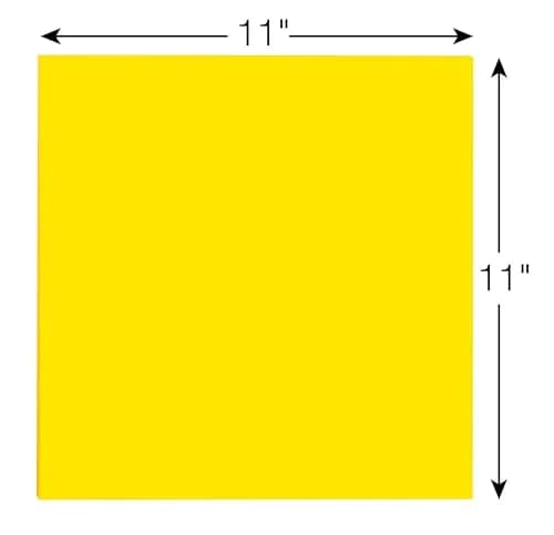 Post-it Super Sticky Big Notes, 11 x 11 Inch, Pack of 6 Pads | Bright Yellow, 30 Sheets/Pad thumbnail 8
