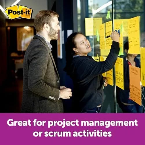 Post-it Super Sticky Big Notes, 11 x 11 Inch, Pack of 6 Pads | Bright Yellow, 30 Sheets/Pad thumbnail 3