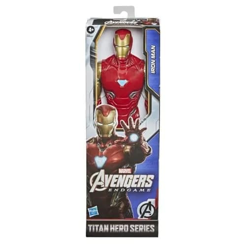 MARVEL THE AVENGERS Marvel Avengers Titan Hero Series Collectible 12-Inch Iron Man Action Figure | 12-inch Toy for Kids 4+ thumbnail 2