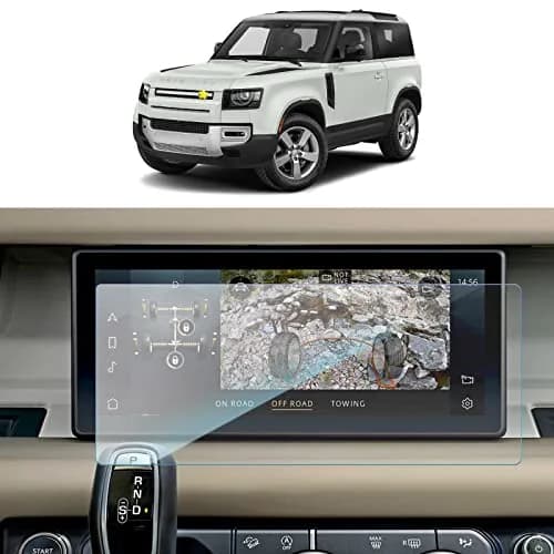 SKTU 10 Inch Tempered Glass Screen Protector for Land Rover Defender 90/110 (2020-2022) | Anti-Glare HD Clear thumbnail 1