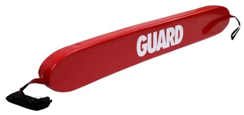 Kemp USA 50-inch Lifeguard Rescue Tube with Guard Logo | Professional Flotation for Aquatic Safety thumbnail 1