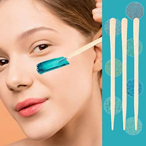 JANYUN 200 Pcs Eyebrow Wax Sticks Applicator 89mm (3.5 inch) | Precise Hair Removal for Face & Bikini thumbnail 6
