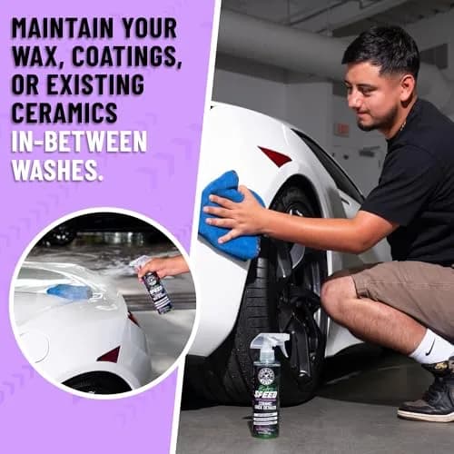 Chemical Guys HydroSpeed Ceramic Quick Detailer Spray 16 oz | Hydrophobic Gloss & Protection thumbnail 4