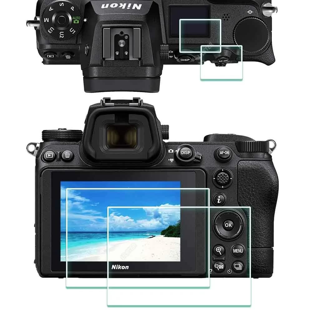 ULBTER Top+Screen Protector for Nikon Z6 III Z6III Camera 0.3mm 9H Hardness | Anti-Scratch & HD Clarity — Z6 II /Z7 II