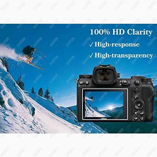 ULBTER Screen Protector for Nikon Z6 II Z7 II 0.3mm 9H Hardness | HD Clarity & Bubble-Free Fit thumbnail 6