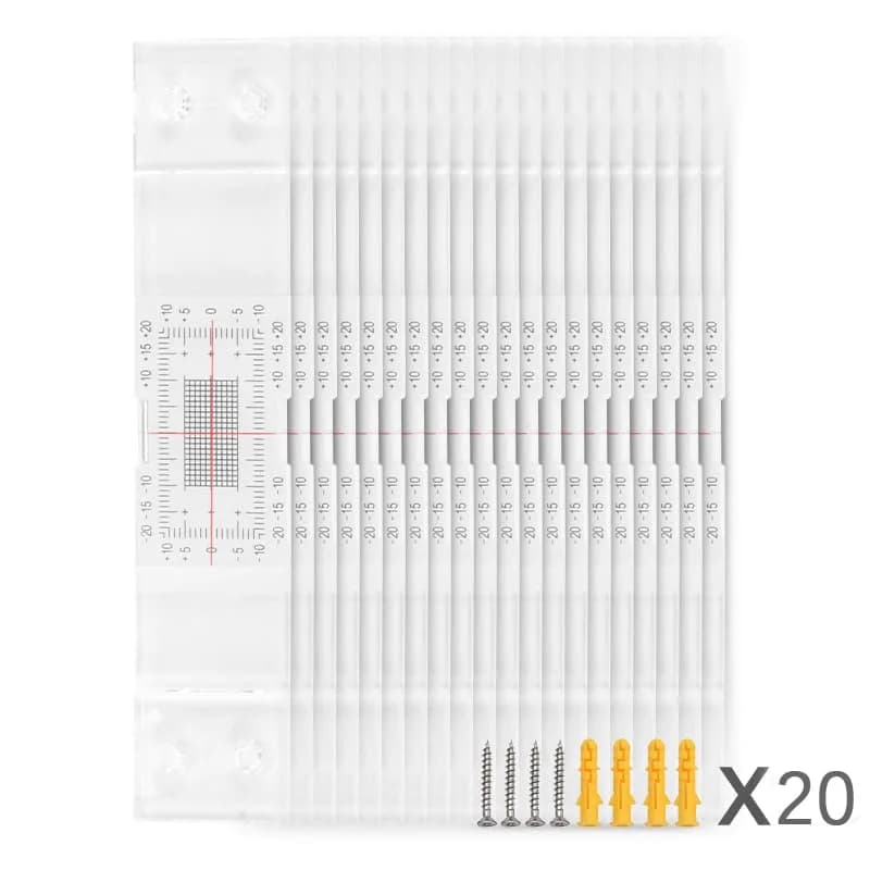 Mountlaser Standard Tell-Tale Crack Monitor 10PCS | Precision Measurement Tool for Wall Crack Evolution thumbnail 3