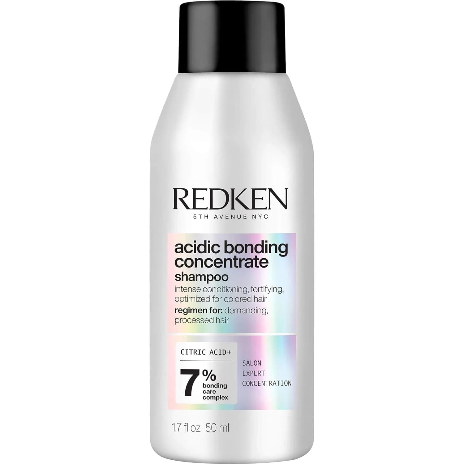Redken Acidic Bonding Concentrate Shampoo – For Damaged Hair, 50ml (1.7 Fl Oz) | Repairs Weakened Bonds - main product image