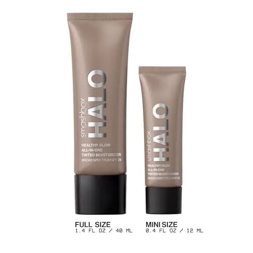 Smashbox Halo Healthy Glow Tinted Moisturizer SPF 25 Medium Tan 1.4 Fl Oz (40ml) | Hydrating Skin Tint with Hyaluronic Acid & Niacinamide thumbnail 5