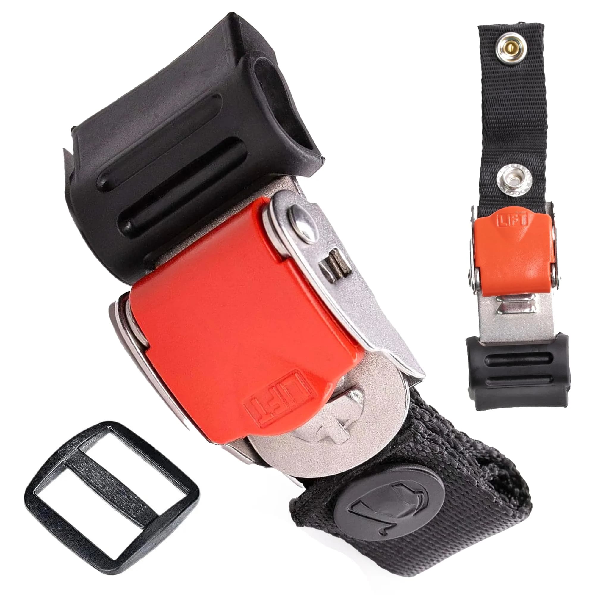 The Helmet Shop Helmet Quick Release Buckle Kit Ratcheted Stainless Steel | Easy Install, Heavy Duty - main product image