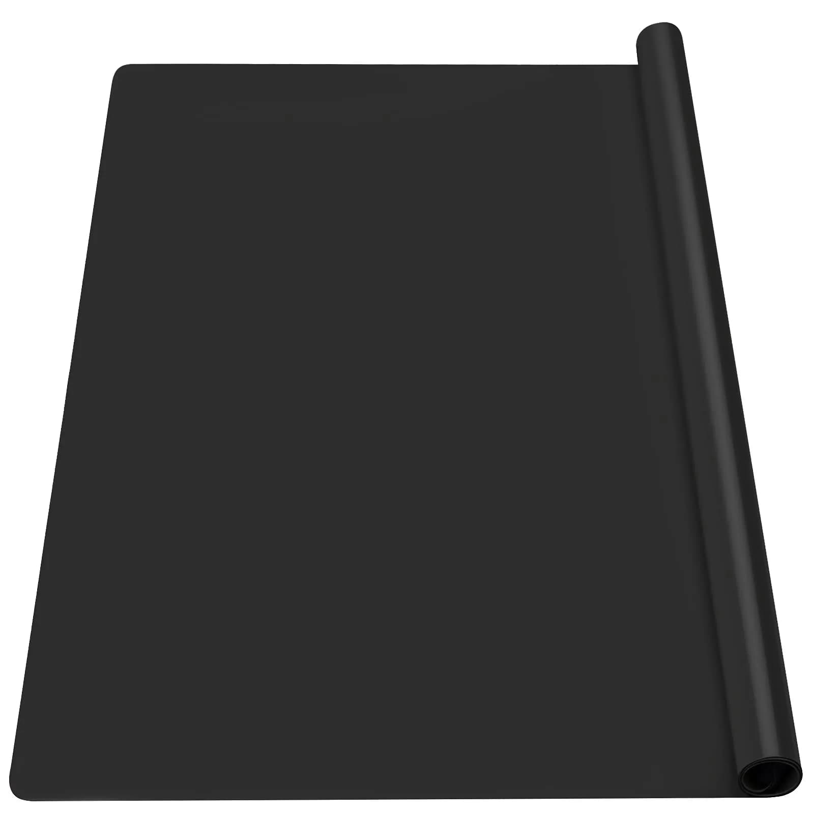 Gartful Oversize Silicone Craft Mat 80cm x 60cm (31.5" x 23.6") | Protects Surfaces from Resin, Paint & Heat — Black