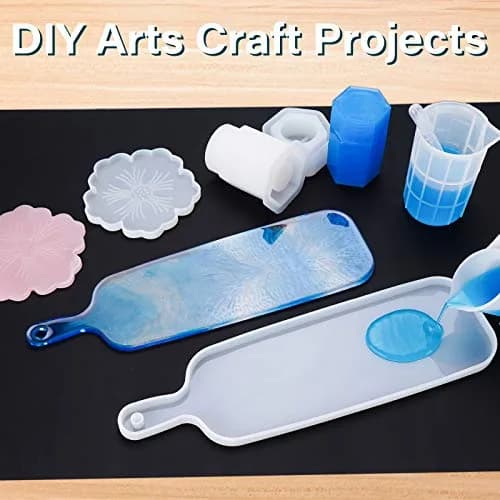 Gartful Oversize Silicone Mat 70cm x 50cm (27.6" x 19.7") | Protects Surfaces from Crafts & Heat thumbnail 4