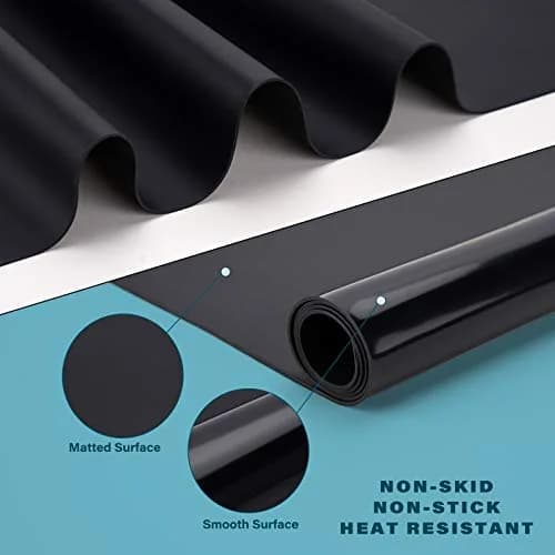 Gartful Oversize Silicone Mat 70cm x 50cm (27.6" x 19.7") | Protects Surfaces from Crafts & Heat thumbnail 3