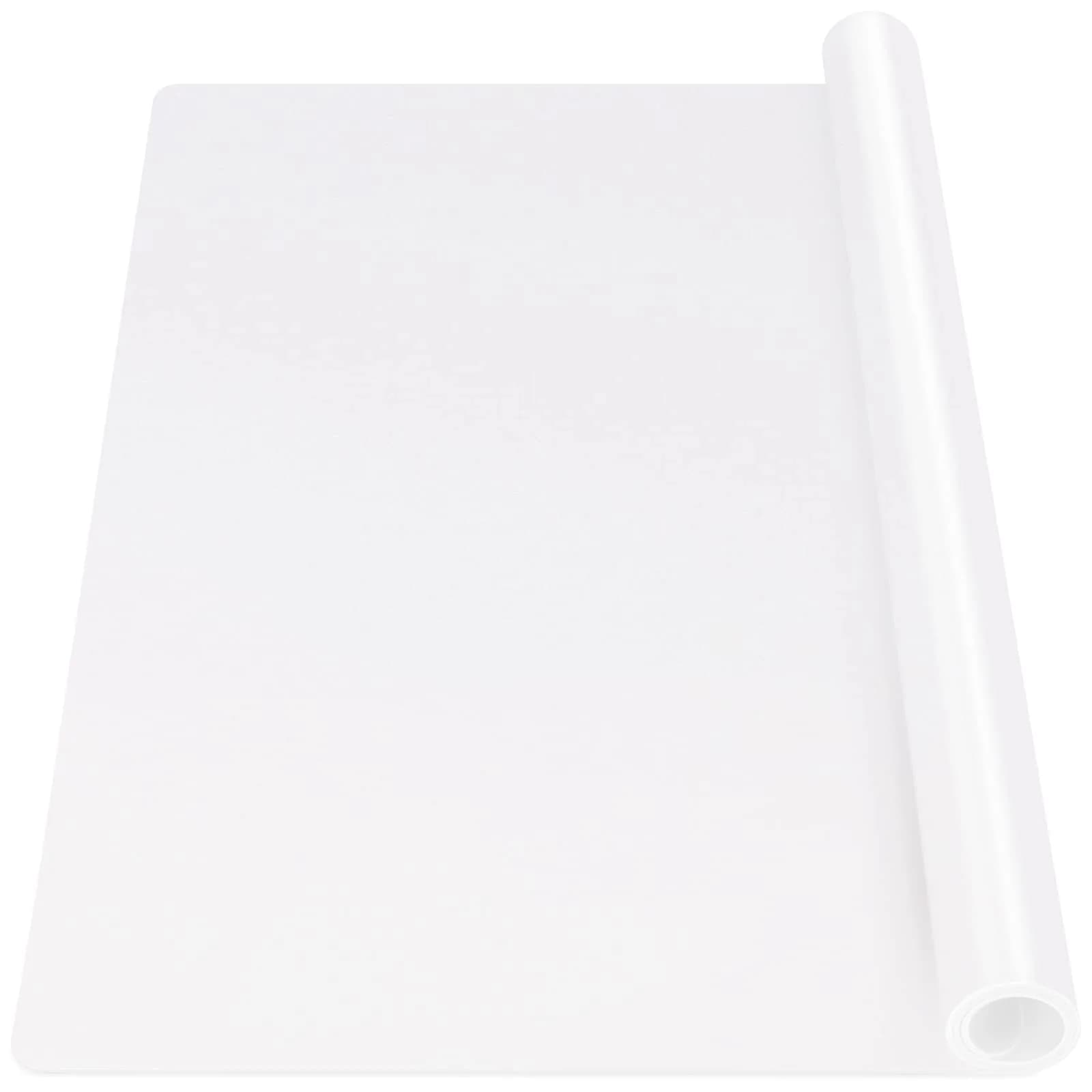 Gartful Oversize Transparent Silicone Mat 70cm x 50cm (27.6 x 19.7 inches) | Protects Crafts & Countertops