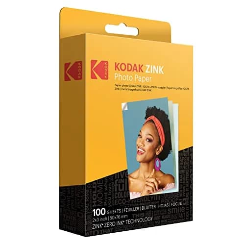 KODAK 2x3 Premium Sticky-Backed ZINK Photo Paper 100 Sheets | Fade-Resistant & Water-Resistant thumbnail 1
