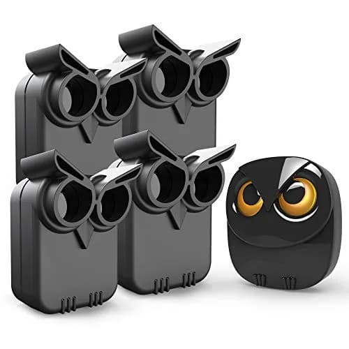 HTZSAFE Long Range Driveway Alarm System with 1 Receiver & 4 Motion Sensors | 1/2 Mile Wireless Transmission thumbnail 1