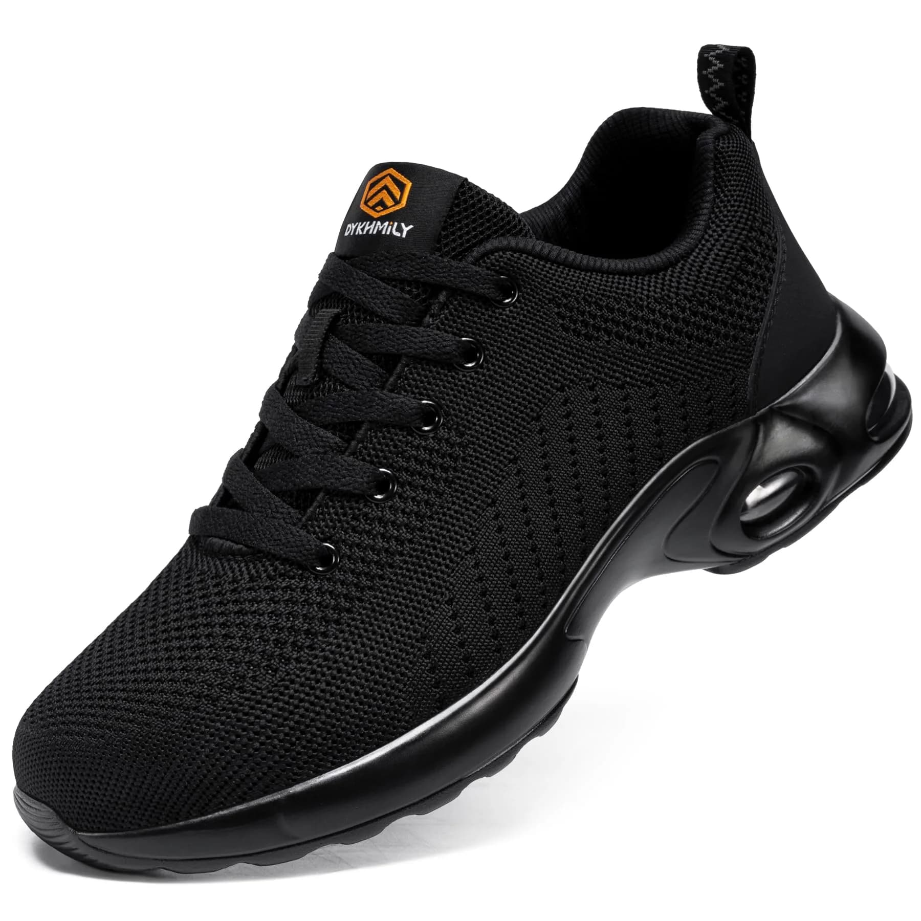 DYKHMILY Steel Toe Work Shoes for Men & Women | 0.8 kg (1.76 lb) | Black