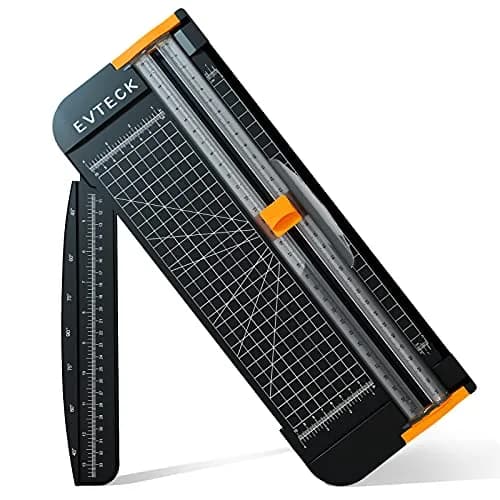Evteck A4 Paper Cutter Slider Trimmer 36 cm (14.17 Inch) | Professional School Paper Cutter with Security Blade thumbnail 1